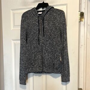 Abercrombie & Fitch Sweat Jacket Size Large Gray